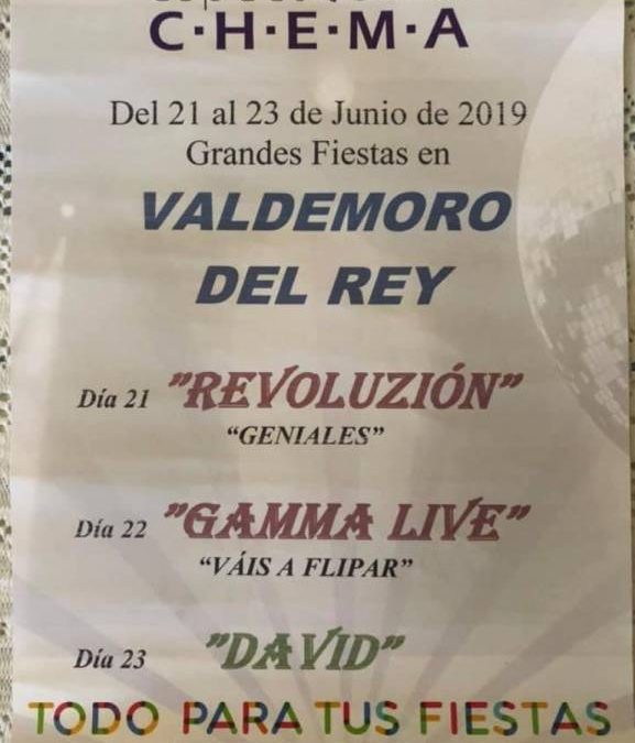 Fiestas de Valdemoro del Rey 2019