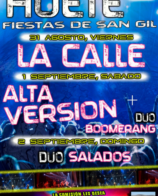 Fiestas de San Gil 2018