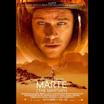 Astronomia y Cine. Proyección pelicula «Marte»